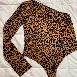 PLT leopard body suit